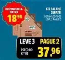 Supermercado Cubatao kit salame ceratti oferta