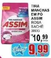 Supermercado Estrela Azul tira manchas em pó assim rosa sachê oferta