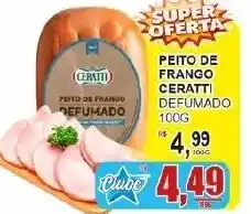 Supermercado Estrela Azul Peito de frango ceratti defumado oferta