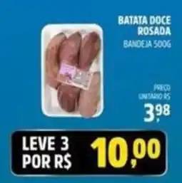 Supermercado Cubatao Batata doce rosada oferta