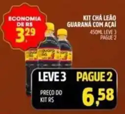 Supermercado Cubatao kit chá guaraná com açaí oferta