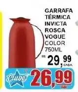 Supermercado Estrela Azul Garrafa térmica invicta rosca vogue color oferta
