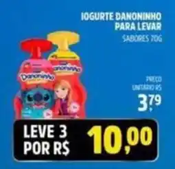 Supermercado Cubatao Iogurte danoninho para levar sabores oferta