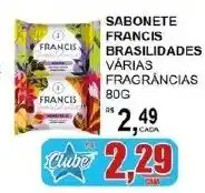 Supermercado Estrela Azul Sabonete francis brasilidades várias fragrâncias oferta