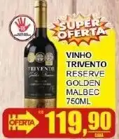 Supermercado Estrela Azul vinho trivento reserve golden malbec oferta