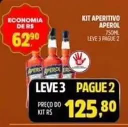 Supermercado Cubatao kit aperitivo aperol oferta