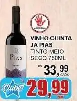 Supermercado Estrela Azul Vinho quinta ja pias tinto seco oferta
