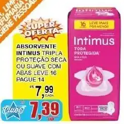 Supermercado Estrela Azul Absorvente intimus toda protegida oferta