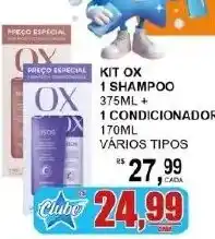 Supermercado Estrela Azul Kit ox shampoo condicionador vários tipos oferta