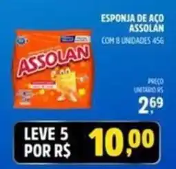 Supermercado Cubatao Esponja de aco assolan oferta