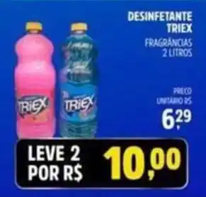 Supermercado Cubatao Desinfetante triex fragrancias oferta