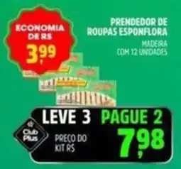 Supermercado Cubatao preendedor de roupas esponflora oferta