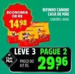 Supermercado Cubatao Bifinho canino casa de mãe oferta