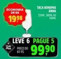 Supermercado Cubatao Taça bohemia anna oferta