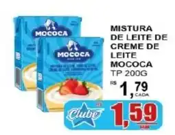 Supermercado Estrela Azul mistura de creme de leite mococa oferta