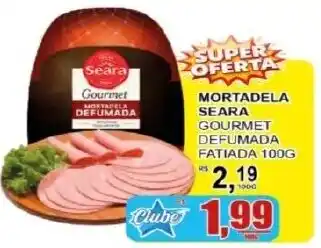 Supermercado Estrela Azul mortadela seara gourmet defumada oferta