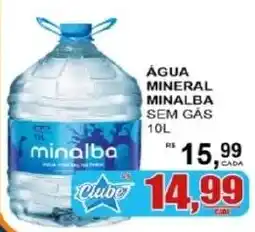 Supermercado Estrela Azul água mineral minalba sem gás oferta