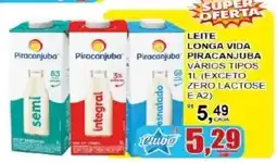 Supermercado Estrela Azul Leite longa vida piracanjuba vários tipos oferta
