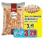 Supermercado Estrela Azul salgadinhos romano bacon oferta