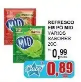 Supermercado Estrela Azul Refresco em pó mid vários sabores oferta