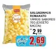 Supermercado Estrela Azul Salgadinhos romanato vários sabores oferta