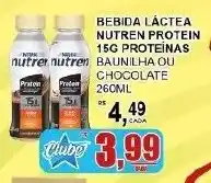 Supermercado Estrela Azul Bebida láctea nutren protein 15g proteínas baunilha ou chocolate oferta