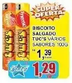 Supermercado Estrela Azul Biscoito salgado tuc's vários sabores oferta
