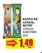 Supermercado Estrela Azul Barra de cereal nutry vários sabores oferta