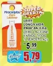 Supermercado Estrela Azul Leite longa vida piracanjuba zero lactose varios tipos oferta