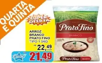 Supermercado Estrela Azul Arroz branco prato fino oferta