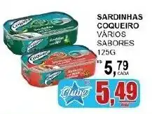 Supermercado Estrela Azul Sardinhas coqueiro vários sabores oferta