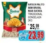 Supermercado Estrela Azul Batata palito bem brasil mais batata congelada oferta