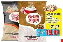 Supermercado Estrela Azul Arroz bruto ou parboilizado oferta