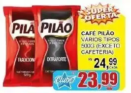 Supermercado Estrela Azul Café pilão vários tipos oferta