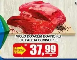 Supermercado Estrela Azul miolo do acém bovino kg ou paleta bovino kg oferta
