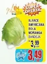 Supermercado Estrela Azul Alface americana bola moranga bandeja oferta