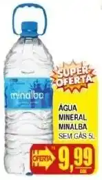 Supermercado Estrela Azul Água mineral minalba oferta