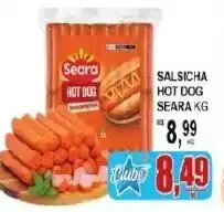 Supermercado Estrela Azul Salsicha hot dog seara kg oferta