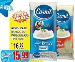 Supermercado Estrela Azul Arroz camil branco ou parboilizado tipo 1 kg oferta