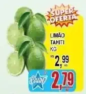 Supermercado Estrela Azul Limão tahiti oferta