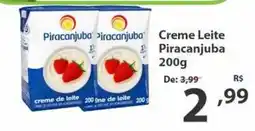 Del Moro Supermercados Creme Leite Piracanjuba oferta