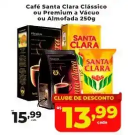 Nidobox Café Santa Clara Clássico ou Premium a Vácuo ou Almofada oferta