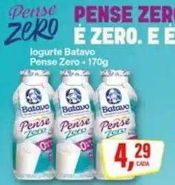Rede Supermarket Iogurte Batavo Pense Zero oferta