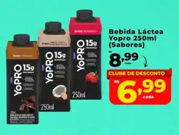 Nidobox Bebida Láctea Yopro 250ml (Sabores) oferta