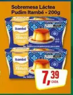 Rede Supermarket Sobremesa Láctea Pudim Itambé oferta