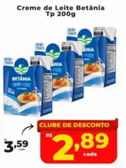 Nidobox Creme de Leite Betânia oferta