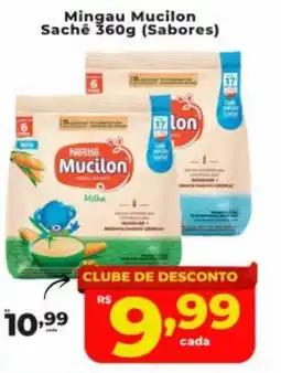 Nidobox Mingau mucilon sachê sabores oferta