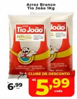 Nidobox Arroz branco tio joão oferta