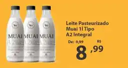 Del Moro Supermercados Leite Pasteurizado Muai 1l Tipo A2 Integral oferta