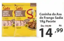 Del Moro Supermercados Coxinha da Asa de Frango Sadia oferta